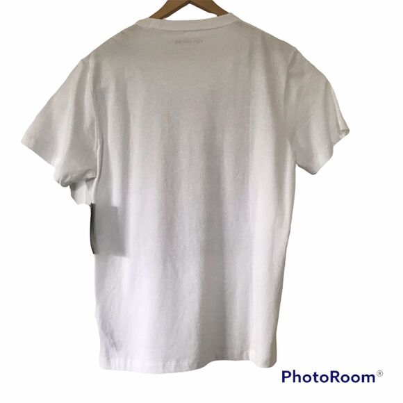 True Religion Mens Descending Arch Short Sleeve Tee White Size Large $59 - Picture 5 of 6